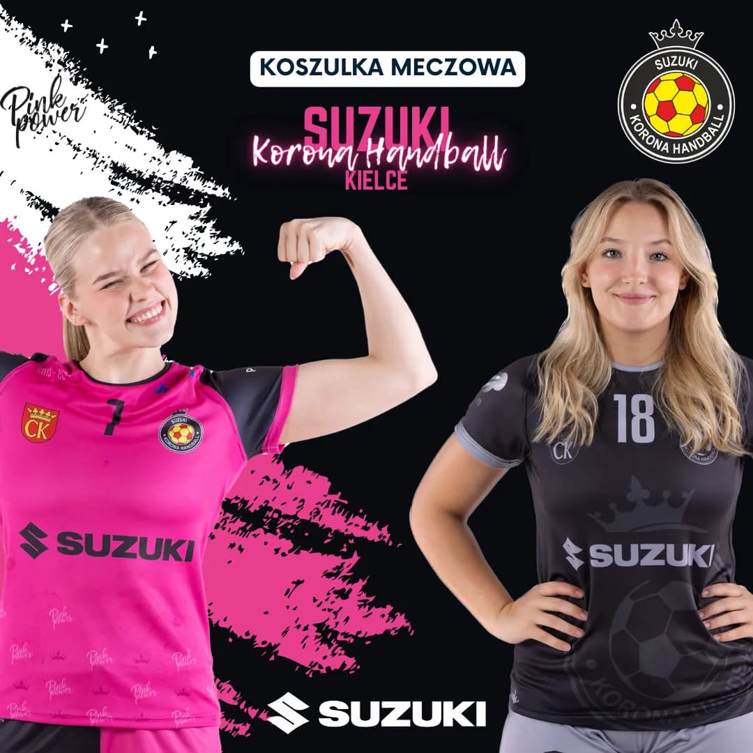 Personalizowane koszulki meczowe Suzuki Korona Handball