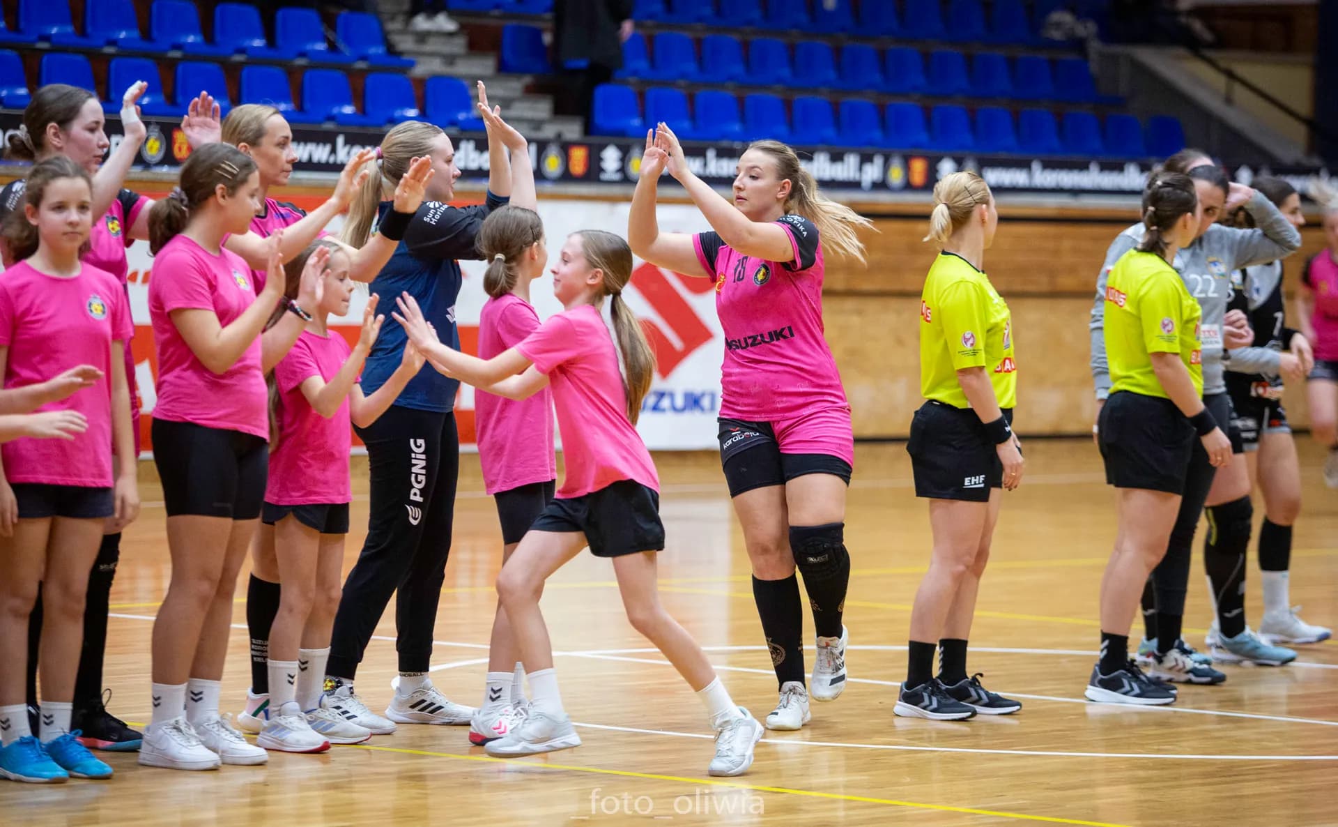 Suzuki Korona Handball Kielce vs JKS San Jarosław (cz.1)