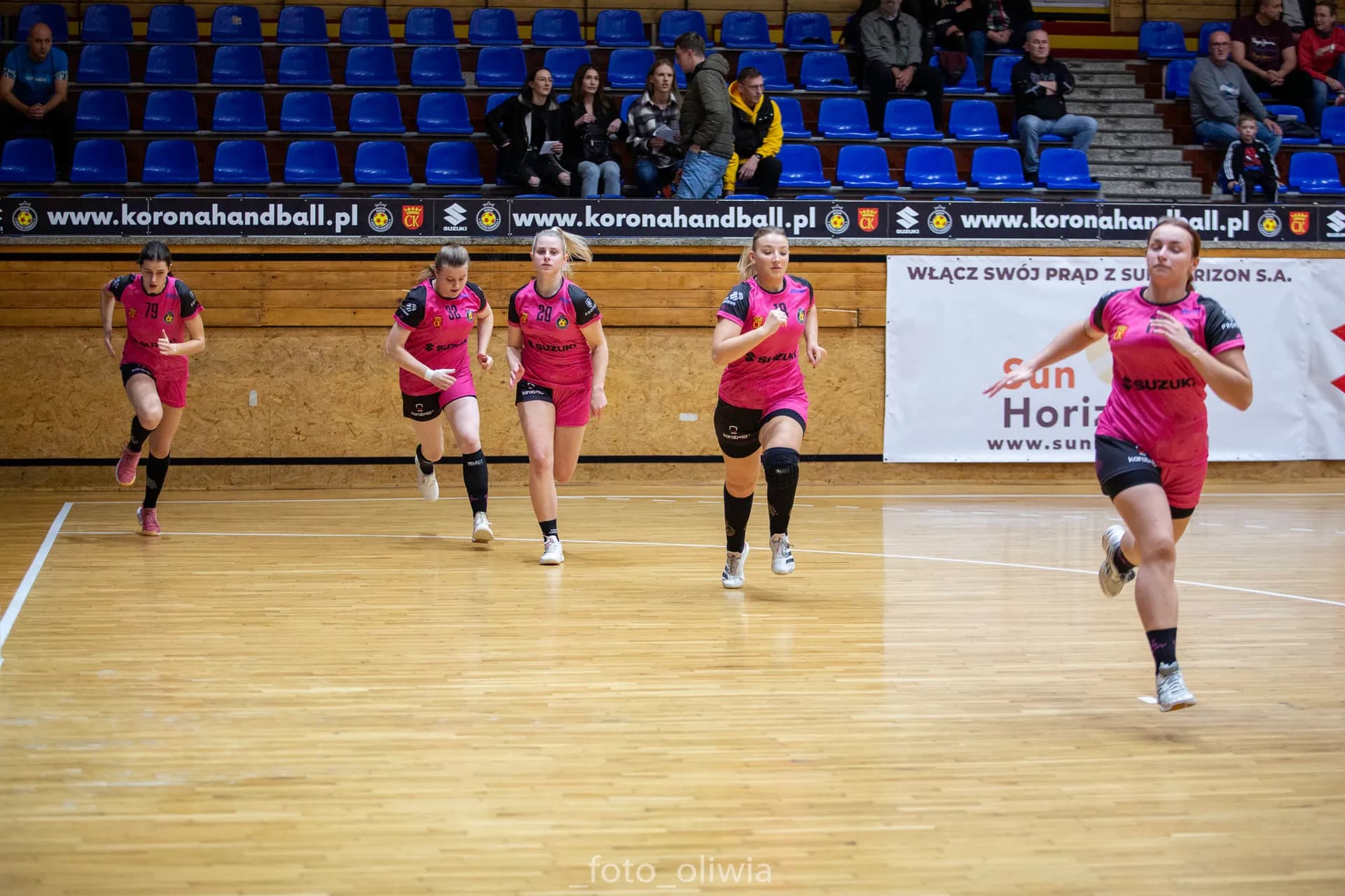 Suzuki Korona Handball Kielce vs JKS San Jarosław (cz.1)