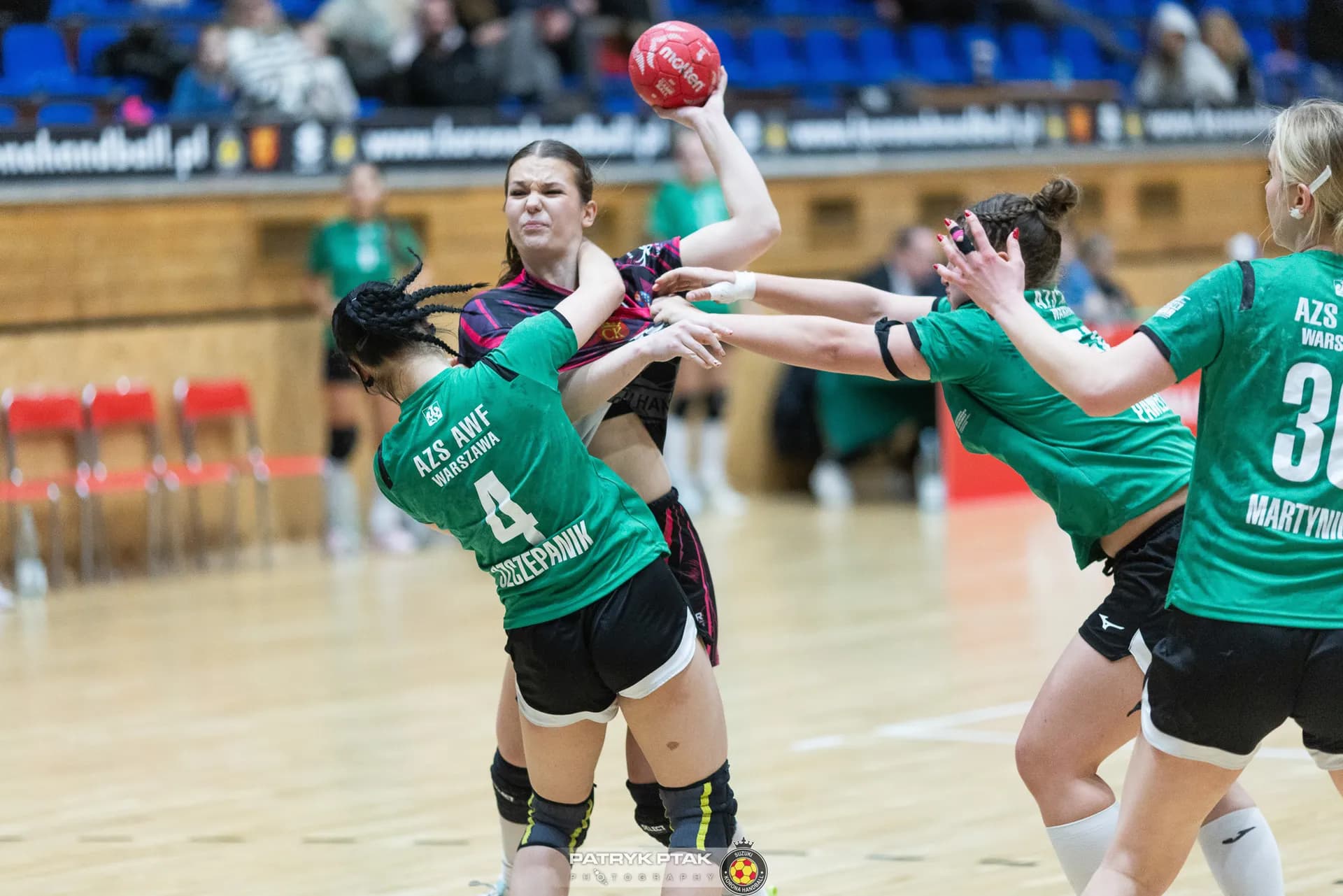 Zdjęcia z meczu Suzuki Korona Handball – Handball AZS AWF