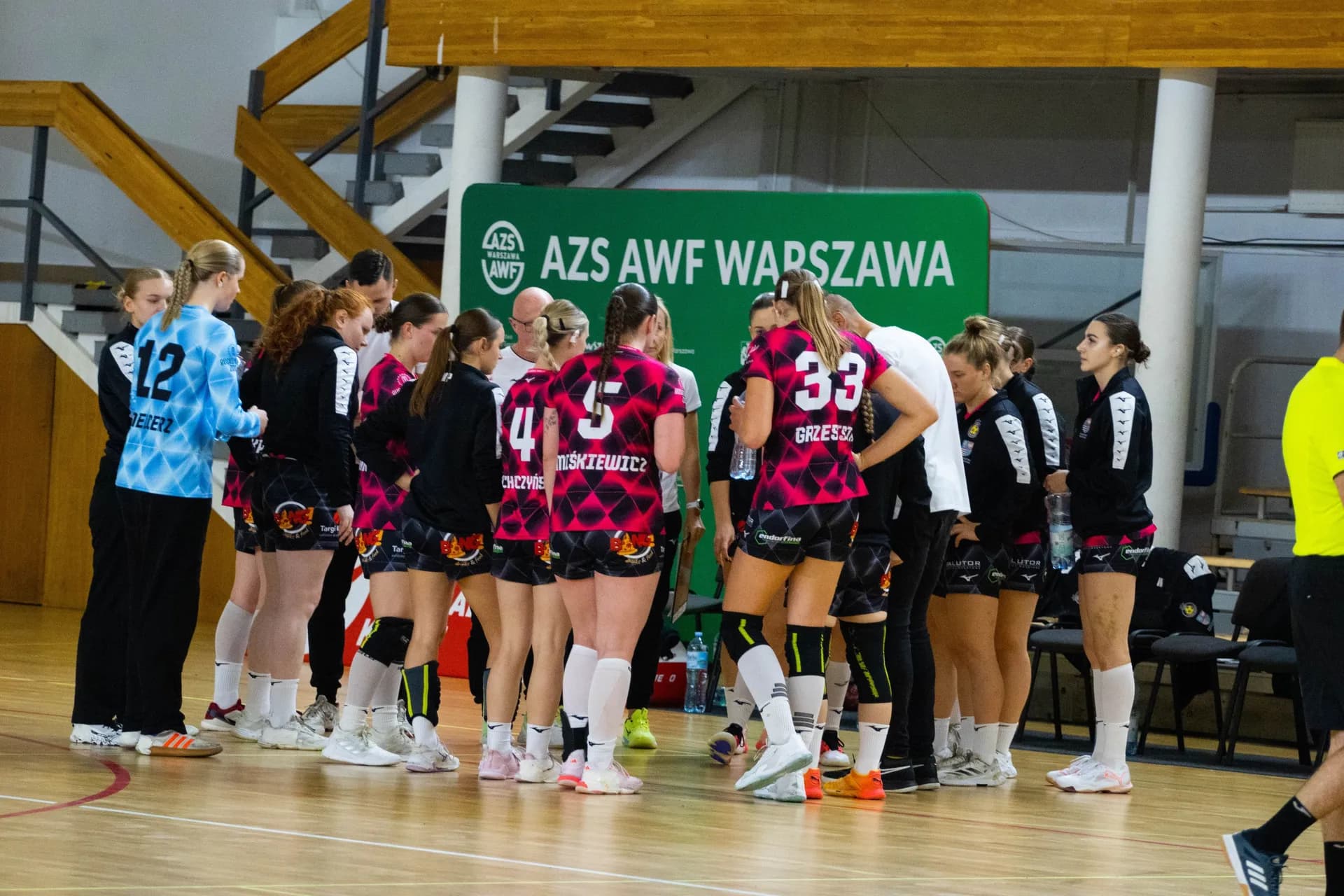 Zdjęcia z meczu AZS AWF Warszawa – Korona Handball Kielce