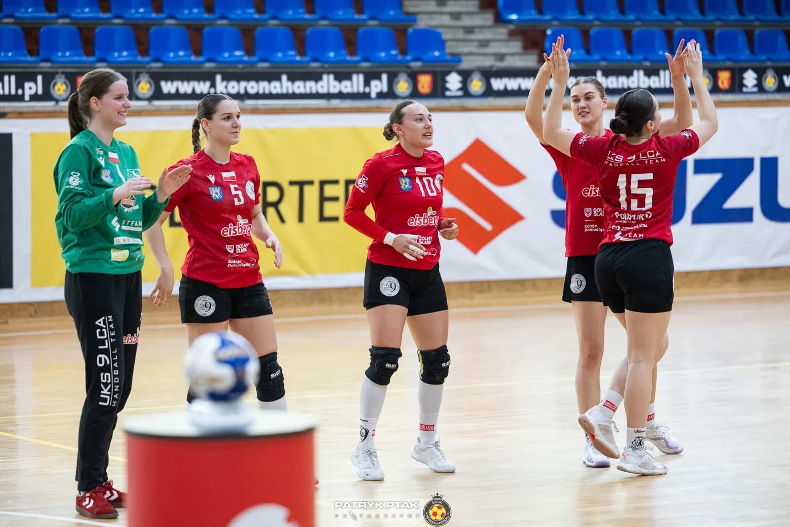 Galeria z meczu Suzuki Korona Handball Kielce – Eisberg Dziewiątka Legnica