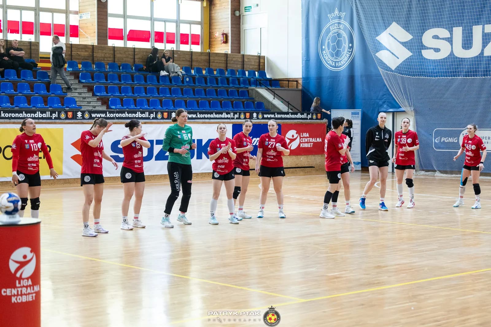 Galeria z meczu Suzuki Korona Handball Kielce – Eisberg Dziewiątka Legnica