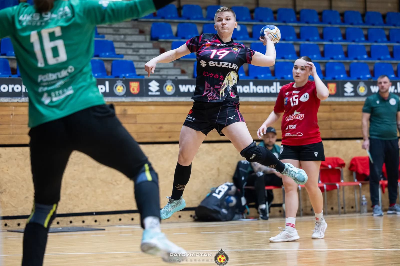 Galeria z meczu Suzuki Korona Handball Kielce – Eisberg Dziewiątka Legnica