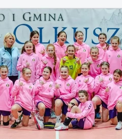 Podium Suzuki Korony Handball Kielce w Olkuszu