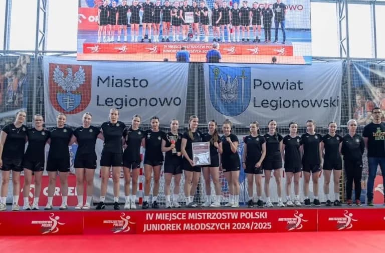 Medal był o włos. Juniorki młodsze 4. drużyną w Polsce