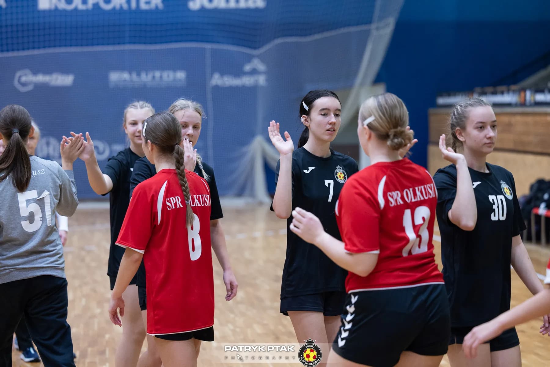 Juniorki młodsze: Korona Handbal Kielce vs. SPR Olkusz