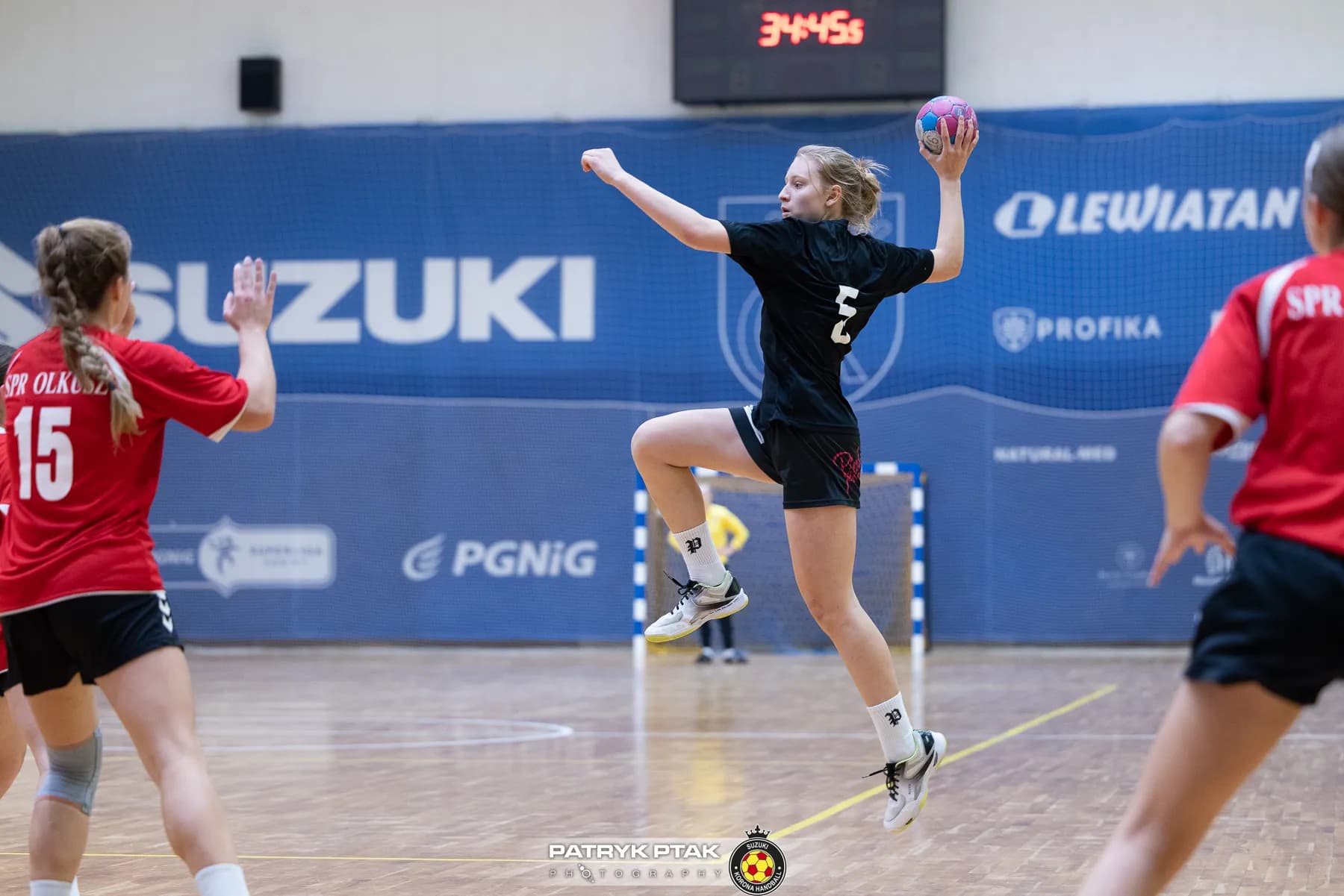 Juniorki młodsze: Korona Handbal Kielce vs. SPR Olkusz