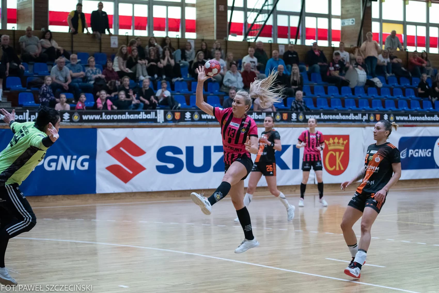 Skrót meczu 25 serii: Suzuki Korona Handball Kielce vs. MKS Zagłębie Lubin