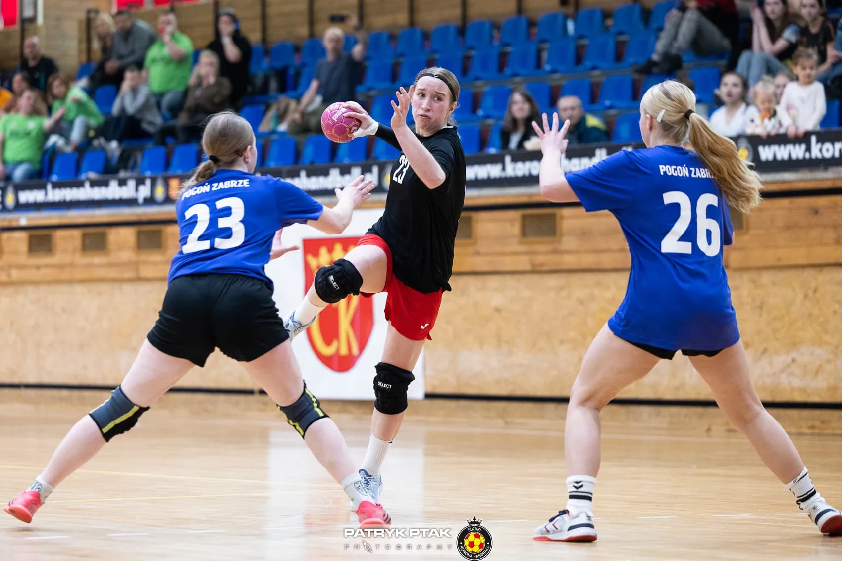 1/16 Finału Pucharu ZPRP młodziczek (Korona Handball Kielce vs SPR Pogoń 1945 Zabrze)