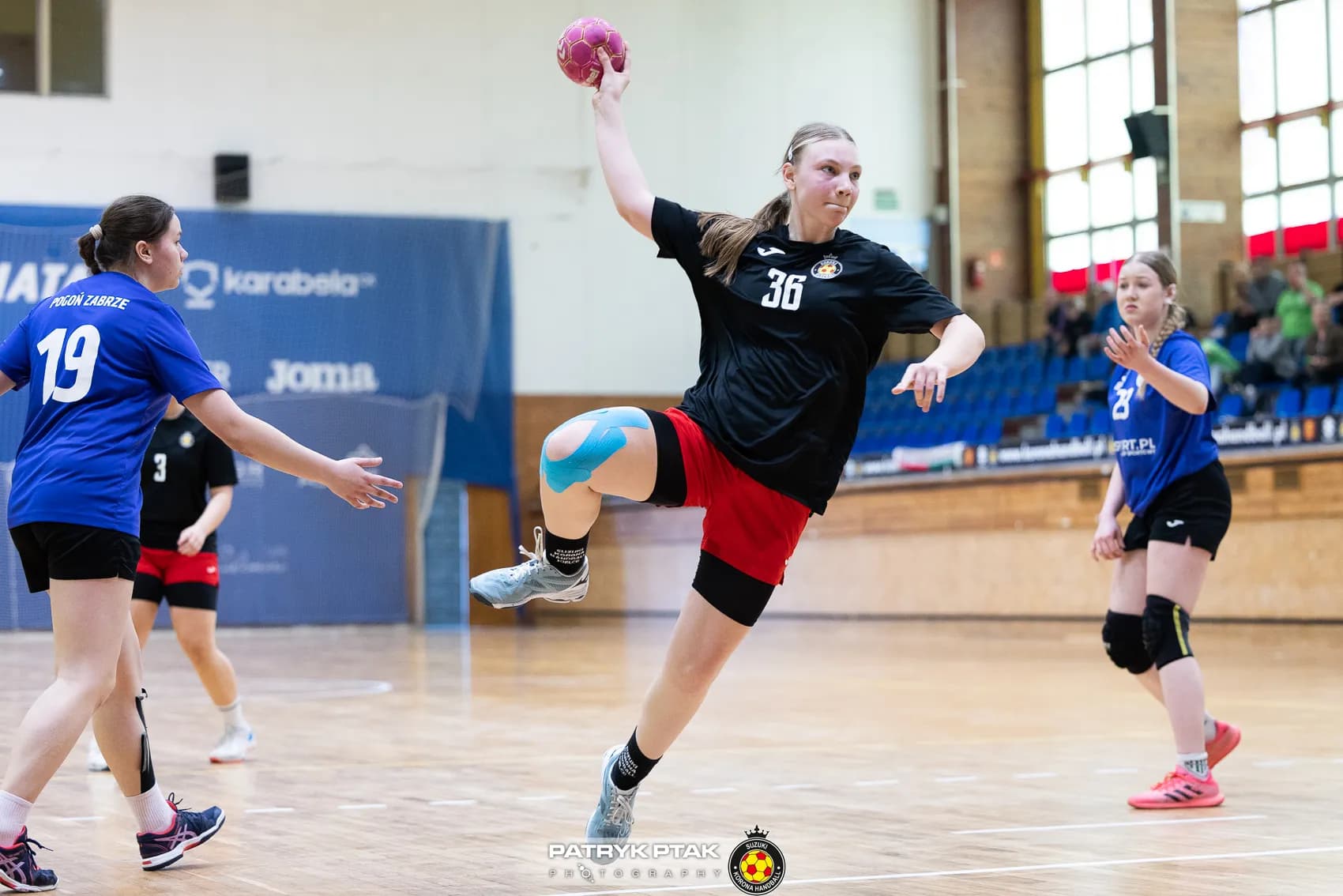 1/16 Finału Pucharu ZPRP młodziczek (Korona Handball Kielce vs SPR Pogoń 1945 Zabrze)