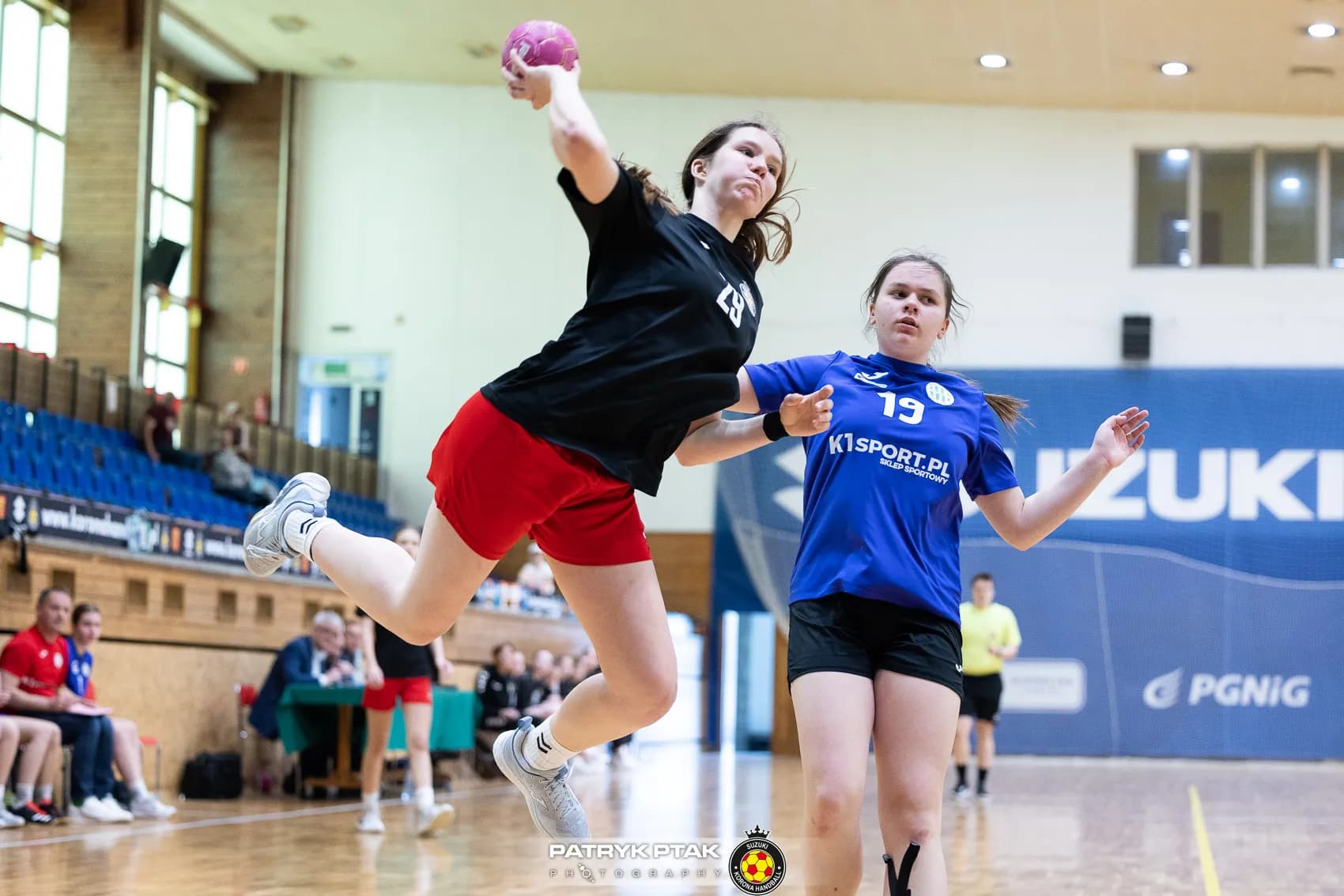 1/16 Finału Pucharu ZPRP młodziczek (Korona Handball Kielce vs SPR Pogoń 1945 Zabrze)