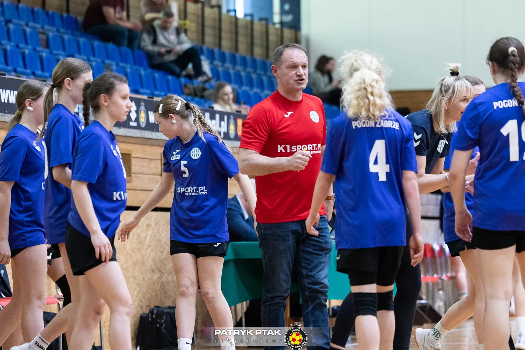 1/16 Finału Pucharu ZPRP młodziczek (Korona Handball Kielce vs SPR Pogoń 1945 Zabrze)