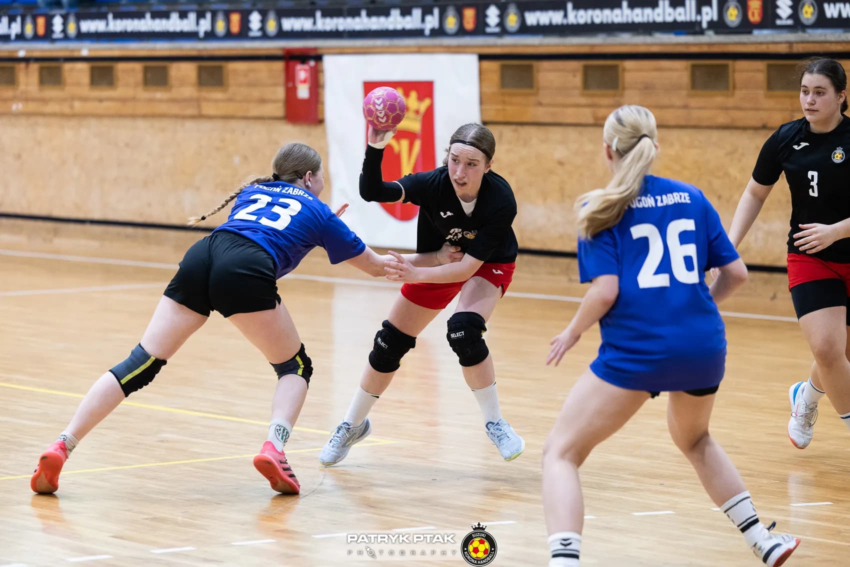 1/16 Finału Pucharu ZPRP młodziczek (Korona Handball Kielce vs SPR Pogoń 1945 Zabrze)