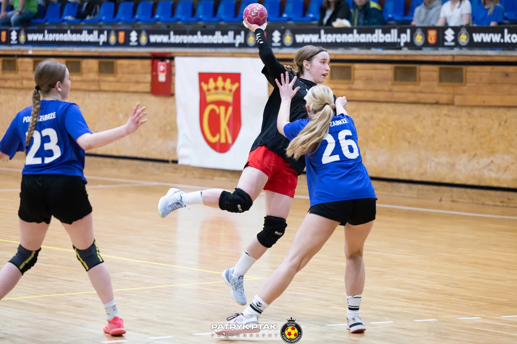 1/16 Finału Pucharu ZPRP młodziczek (Korona Handball Kielce vs SPR Pogoń 1945 Zabrze)